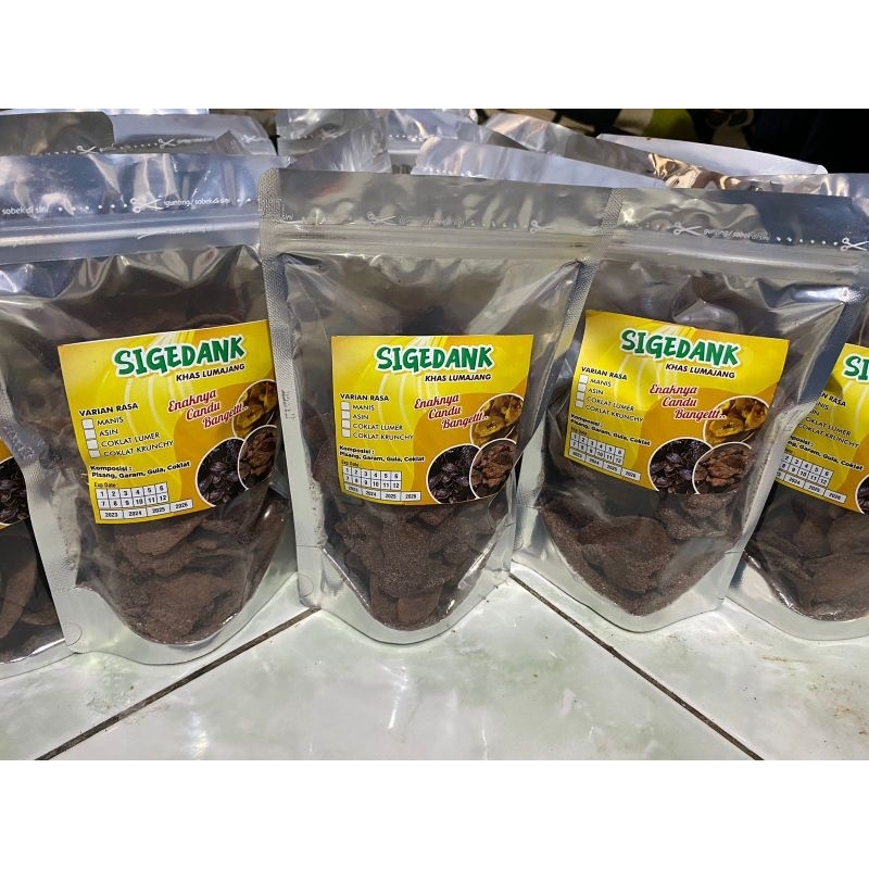 

kripik coklat Crunchy dari SIGEDANK 100gr(dapat 2)