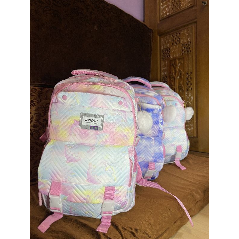 Tas sekolah anak cewek Ornate Dolphin import