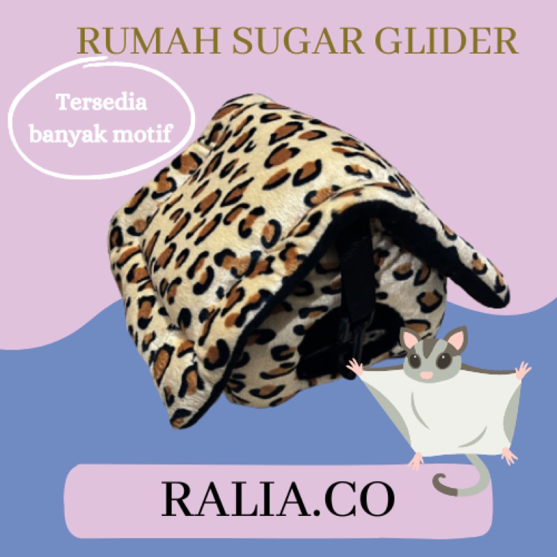 SLEEPING POUCH SUGAR GLIDER RUMAH SUGAR GLIDER LANDAK MINI