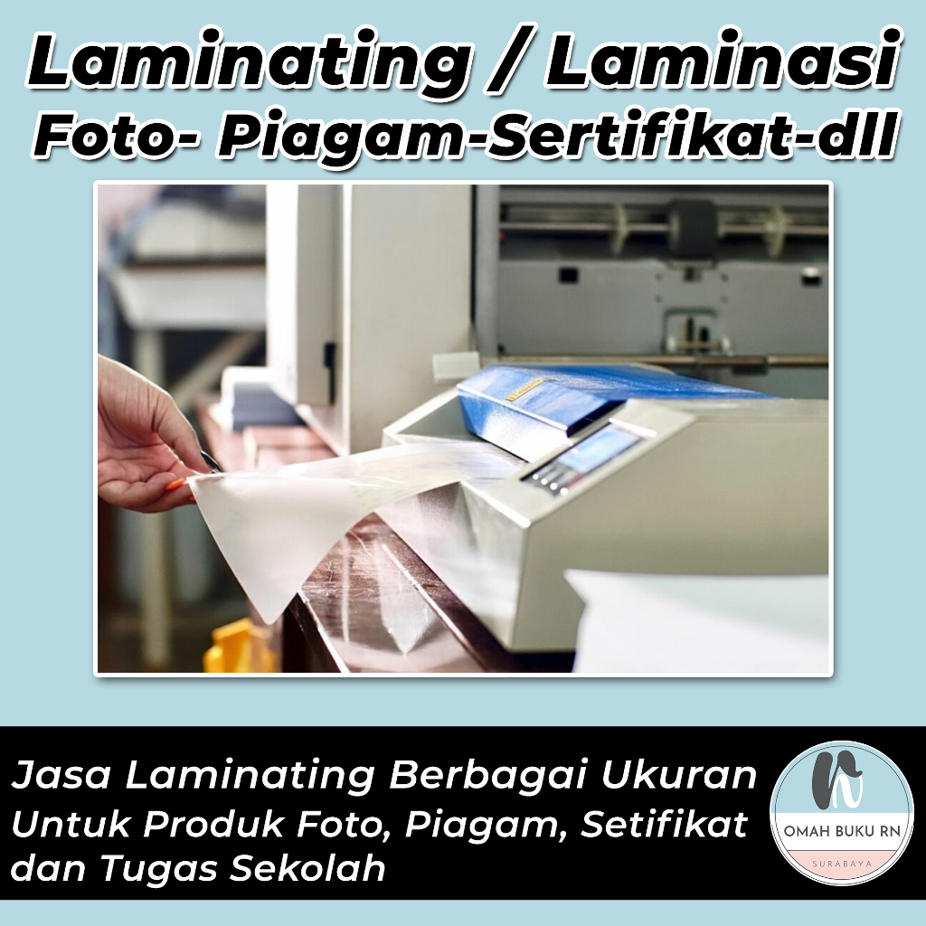 

Jasa Laminating / Laminasi