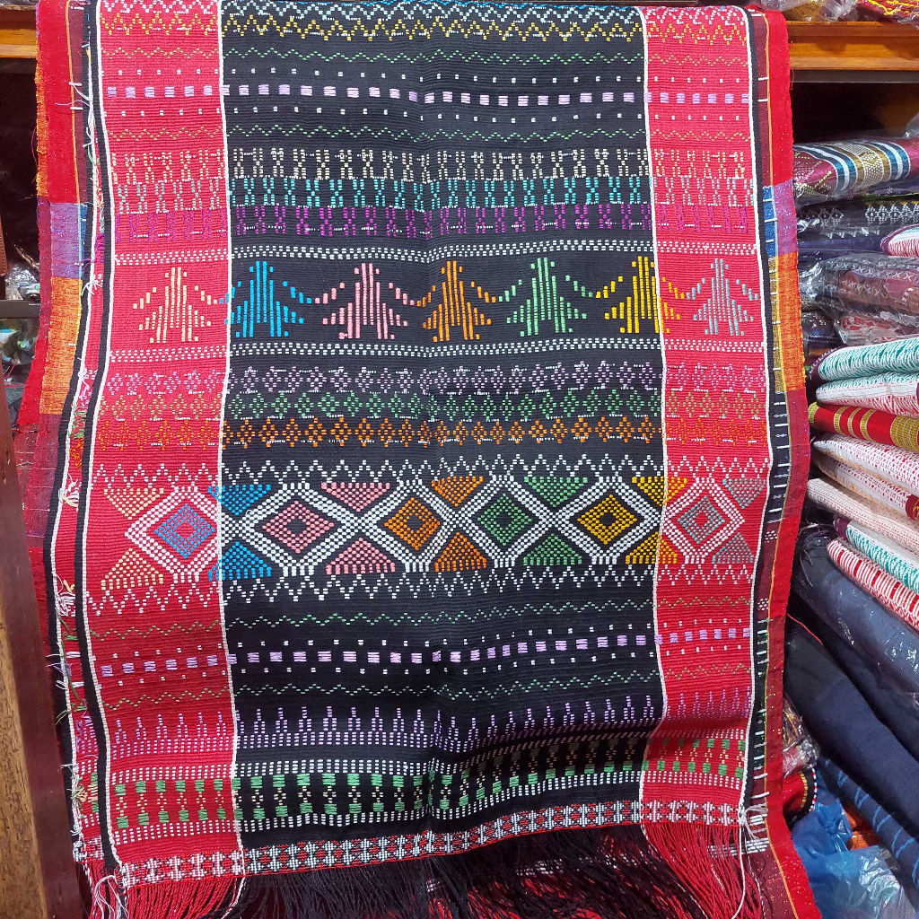 Ulos Sadum/Ulos Batak Sadum Motif Orang Tenun Tangan Toba