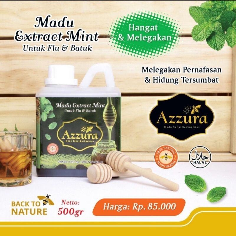 

Madu extract mint azzura