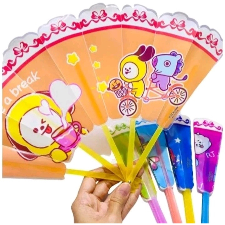 KIPAS LIPAT PLASTIK KARAKTER