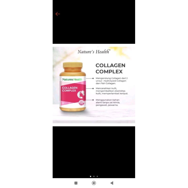 nature health collagen complex