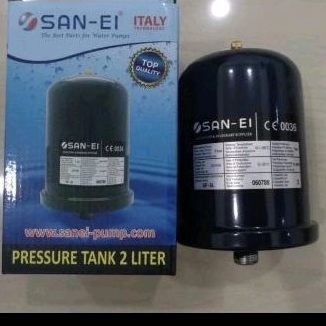 tabung pompa air besi 2 liter tangki angin untuk otomatis pompa air 2 ltr