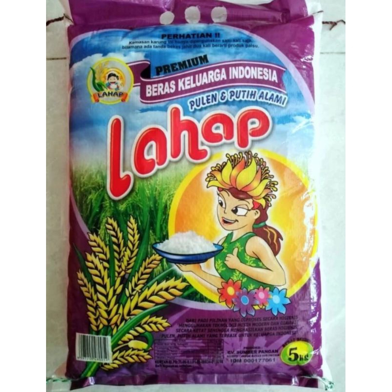 

BERAS LAHAP WANITA PREMIUM KEMASAN 5 KG