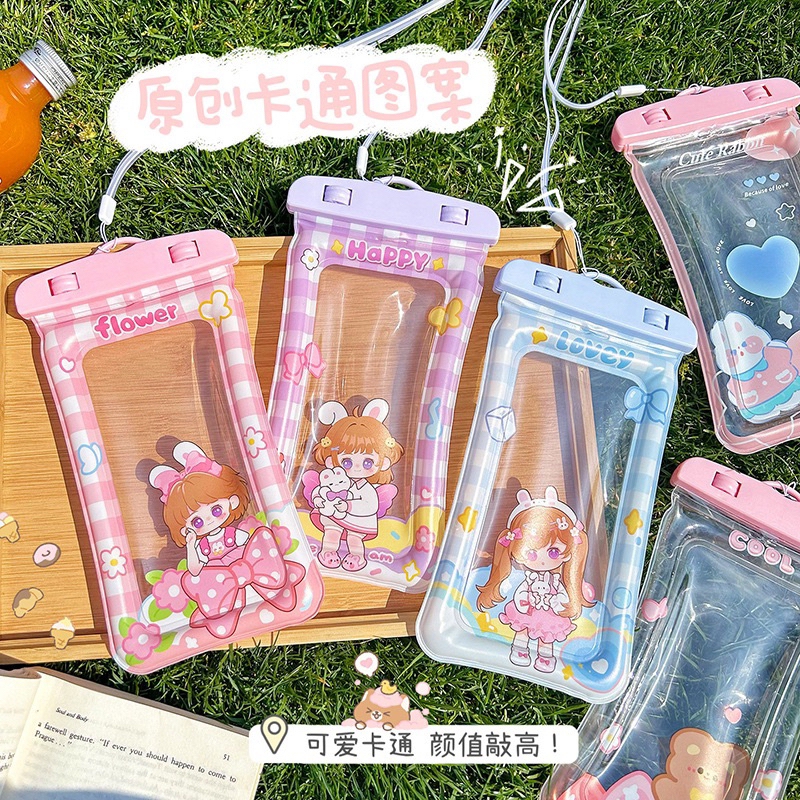 Sarung Hp Anti Air / Case Waterpoof Lucu Iphone Samsung Xiaomi Oppo