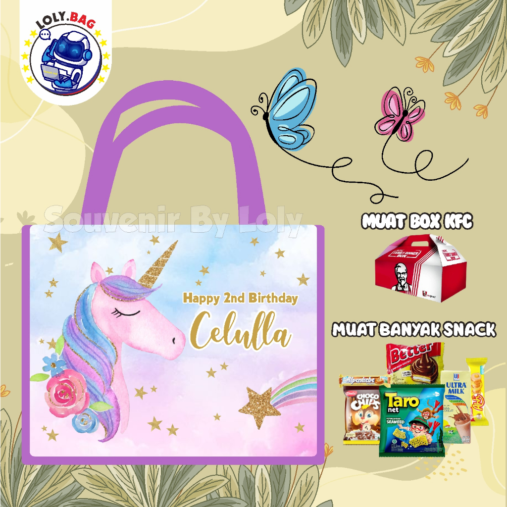

TAS ULANG TAHUN TERLARIS / TEMA UNICORN