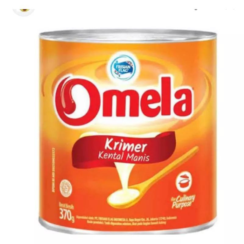 

HypeMart - OMELA Plain susu kental manis kaleng 370gr