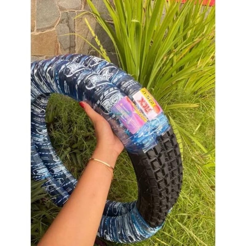 ban motor trail semi cross depan 250 belakang 275 ring 17