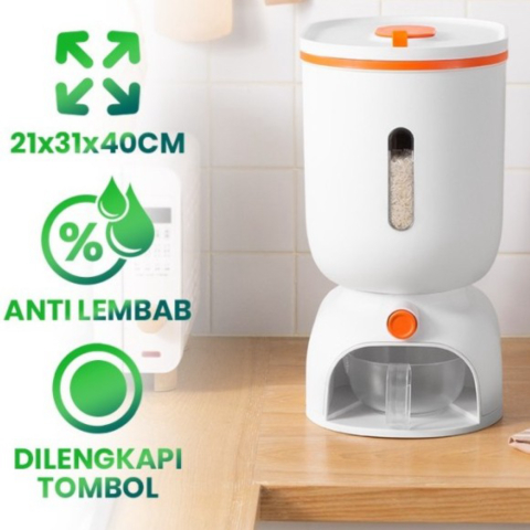 

Jual Samono SRB001 Rice Box Storage Dispenser Kotak Tempat Beras Mini 10KG Berkualitas