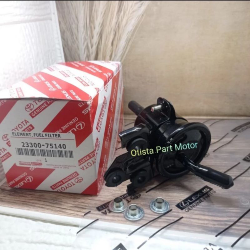 FILTER BENSIN / FUEL FILTER ASSY TOYOTA INNOVA FORTUNER HILUX BENSIN ORIGINAL
