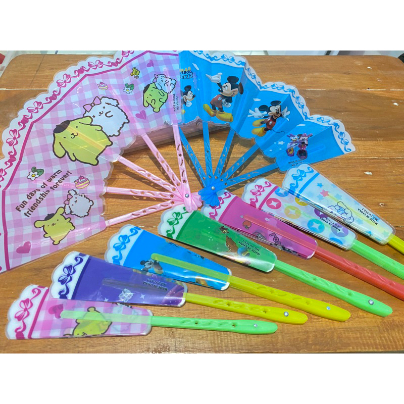 Kipas Tangan Lipat Plastik
