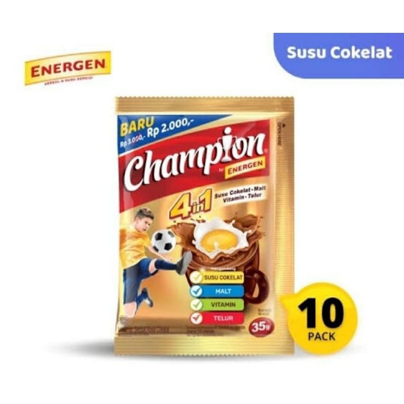 

energen champion 10s X 35gr