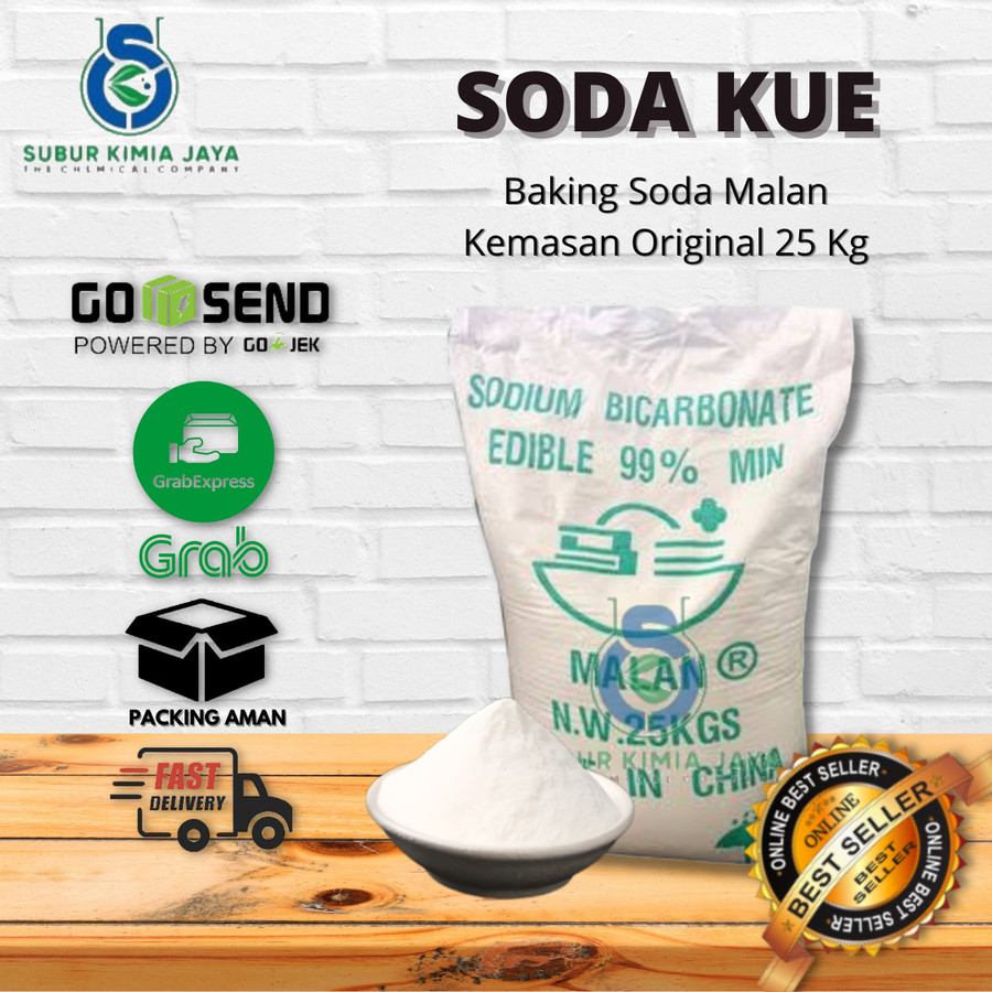 

Soda Kue / Sodium Bicarbonate / Baking Soda MALAN 25 Kg