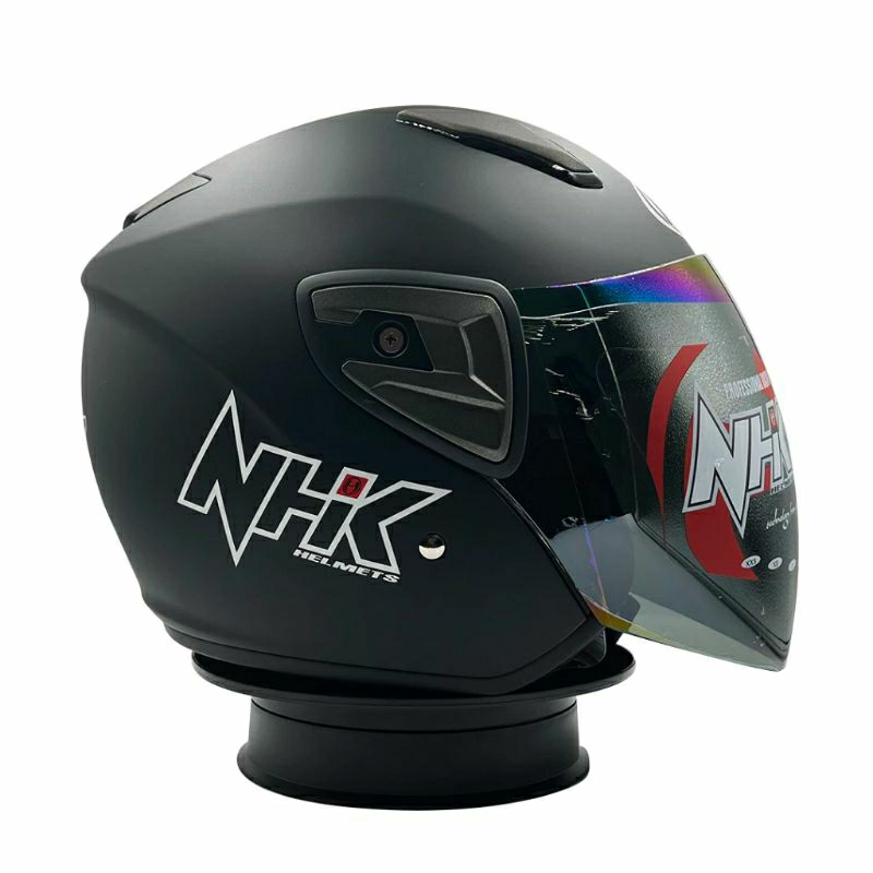 HELM NHK R7 SOLID BLACK DOFF