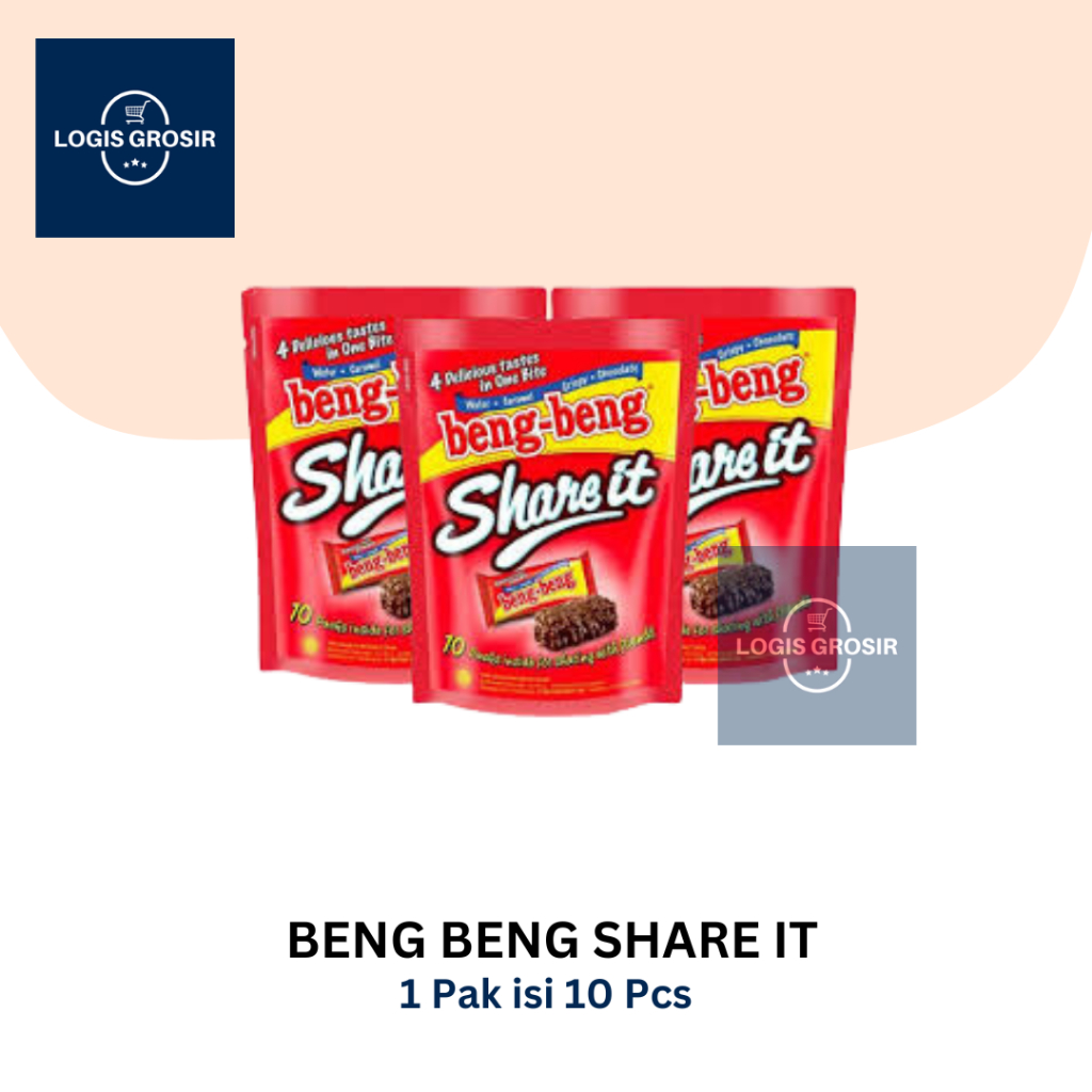 

Beng-Beng Share It Pak Pouch 10 Pcs Bungkus Mayora BengBeng Beng 9,5g