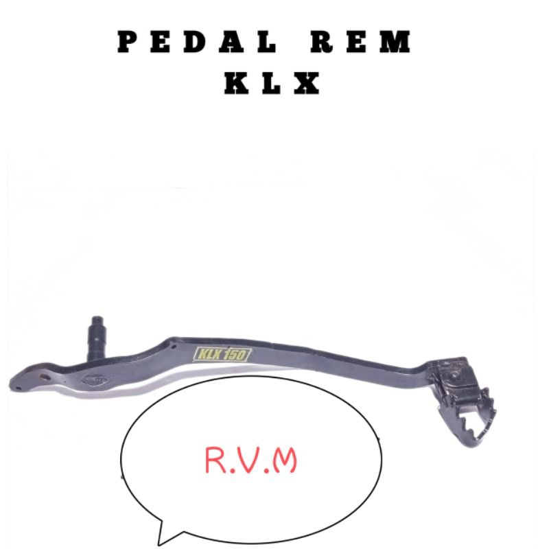 pedal rem,klx