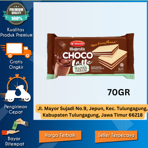 

Bravo Supermarket Tulungagung - Kokola Wafer Majestic Chocolatte 70Gr