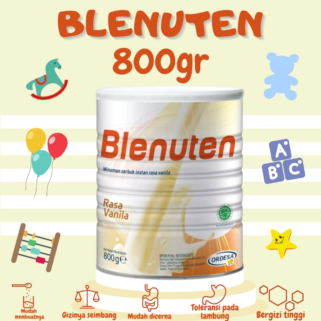 Blenuten Vanila 800gr