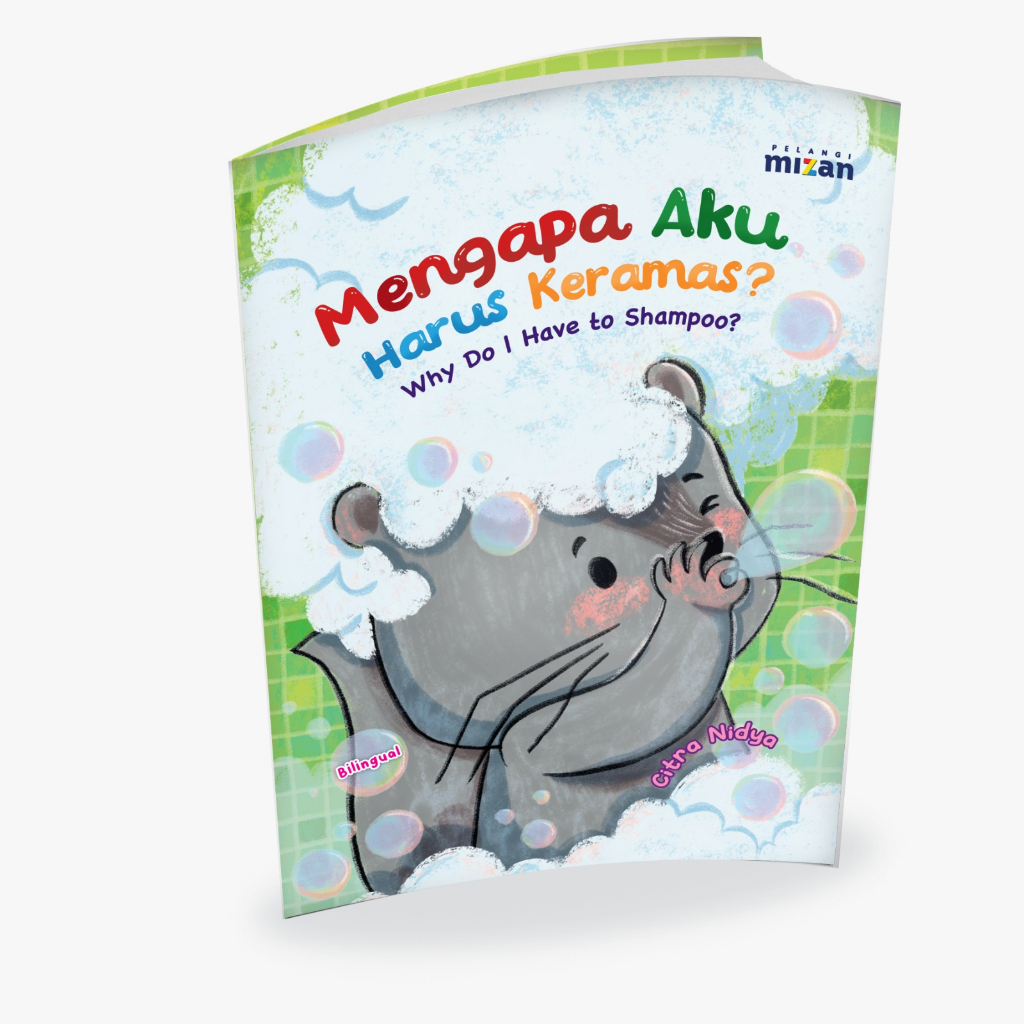 [Buku-PL] Belajar Mandiri Bersama Jojo : Mengapa Aku Harus Keramas? - Bilingual (Indonesia-Inggris)