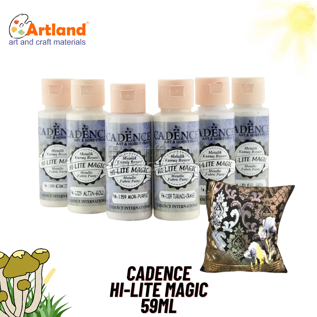 

Cadence Hi-Lite Magic Metallic Fabric Paint 59 ml