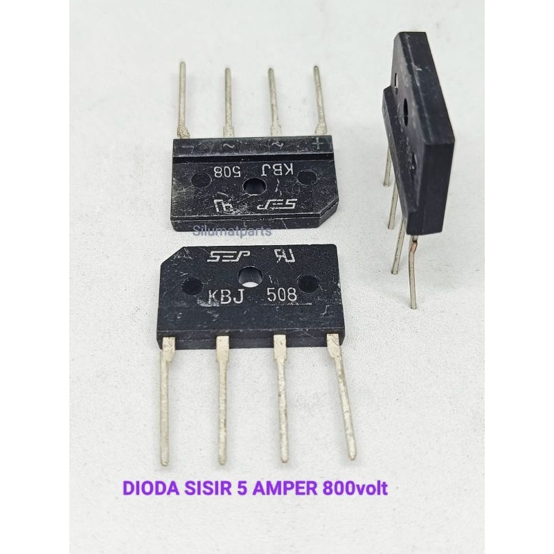 Dioda Bridge Sisir KBJ 508 5A 800V / Dioda Sisir 5 amper / Diode Bridge KBJ 5amper