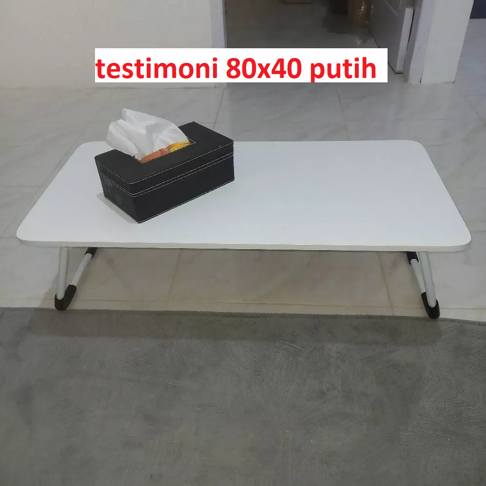 PROMO MEJA LIPAT JUMBO Meja laptop lipat 80*40 /60*40tinggi 26cm-5
