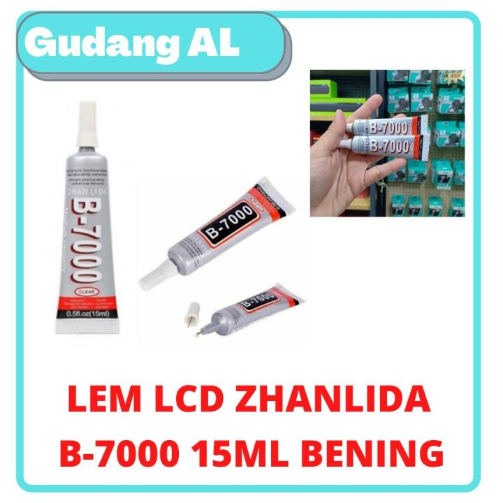 

LEM LCD B-7000 15 ML - LEM SERBAGUNA B-7000 15 ML BENING - LEM TOUCHSCREEN WARNA BENING