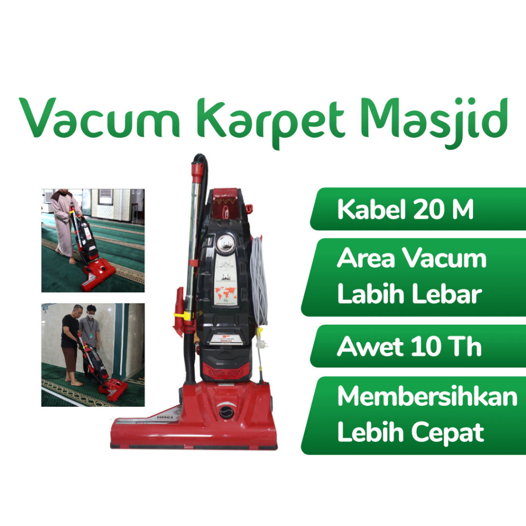 Vacum Karpet Masjid Turki Penyedot debu karpet masjid