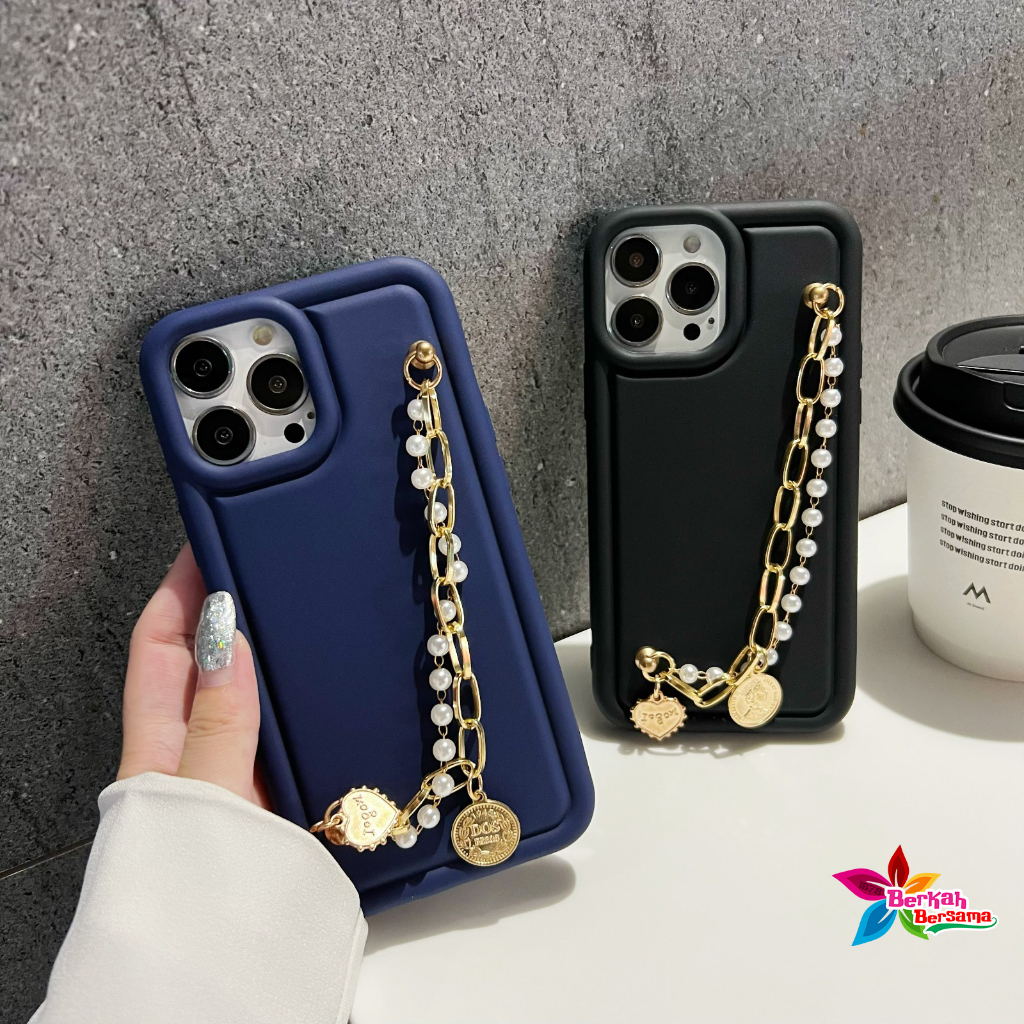 GC70 Softcase Deluxe Matte Air Bag Shockproof Macaron Diamond Hand Grip Chain For INFINIX SMART 5 6 6 NFC 6+ 7 HOT 8 9  10 11 12 20 30 PLAY HOT 11 2022 NEW 11S 12 12i 20i 30 30i NOTE 11 12 G96 30 30 PRO BB8992