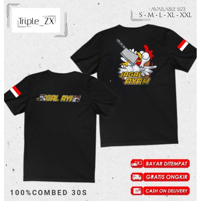 KAOS JAGAL AYAM TUKANG JAGAL AYAM//TSHIRT NEW