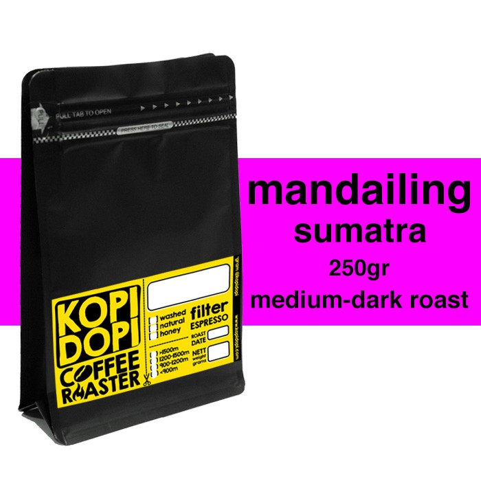 

Kopi Arabika Mandailing 250 gram