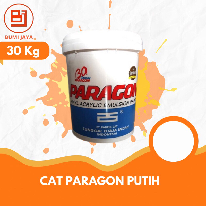 Cat tembok Paragon warna PUTIH 30 kg