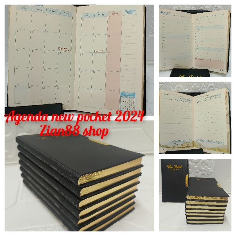 

buku agenda new pocket 2024