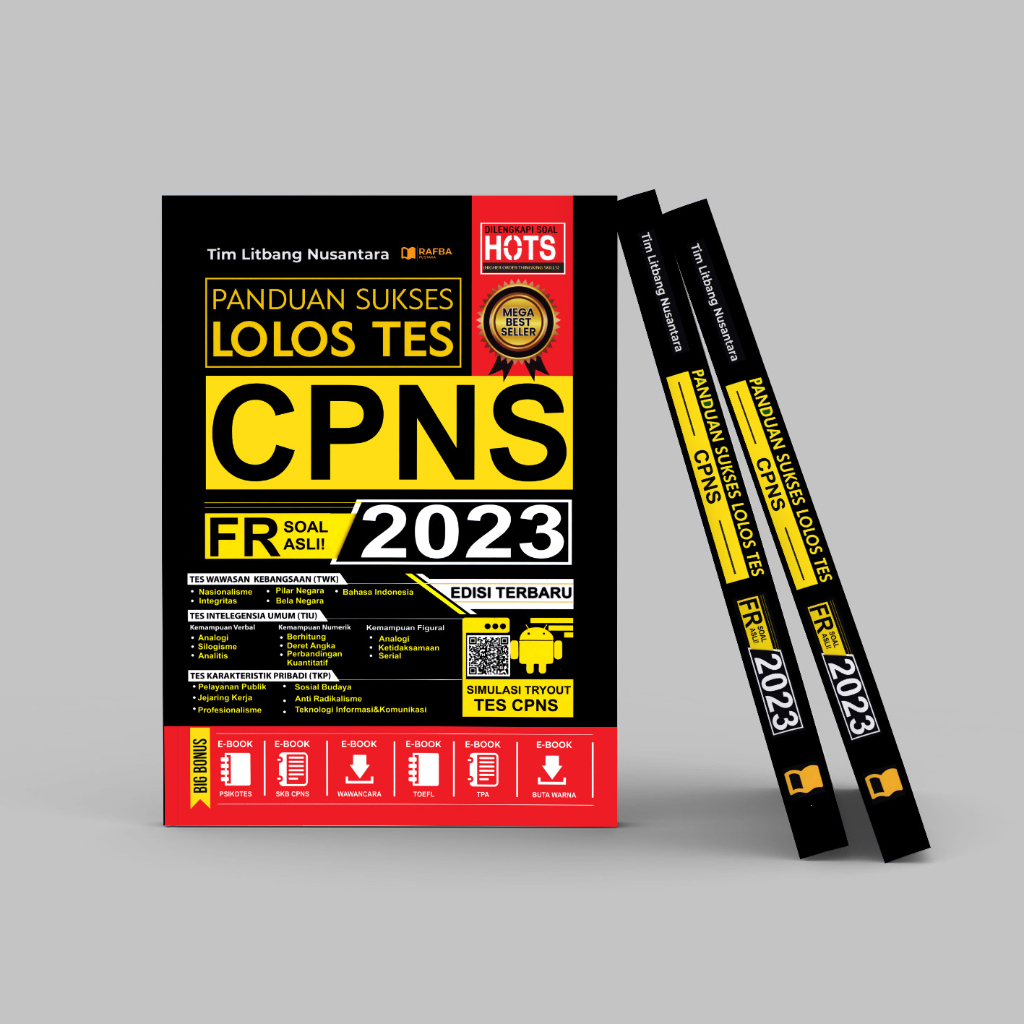 

Buku PANDUAN SUKSES LOLOS TES CPNS 2023