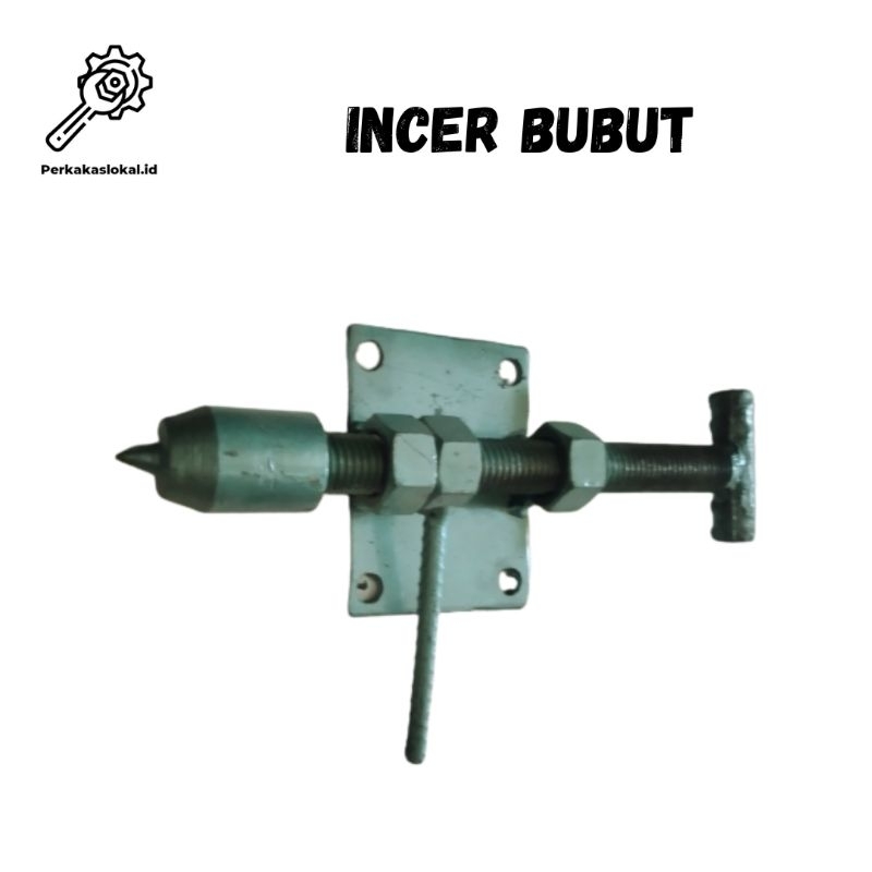 Rangkaian Bubut Kayu Incer Bubut Ujung Bisa Diputar