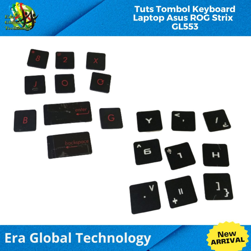 Tombol Tuts Keyboard ASUS ROG GL553 GL553VW GL553VD