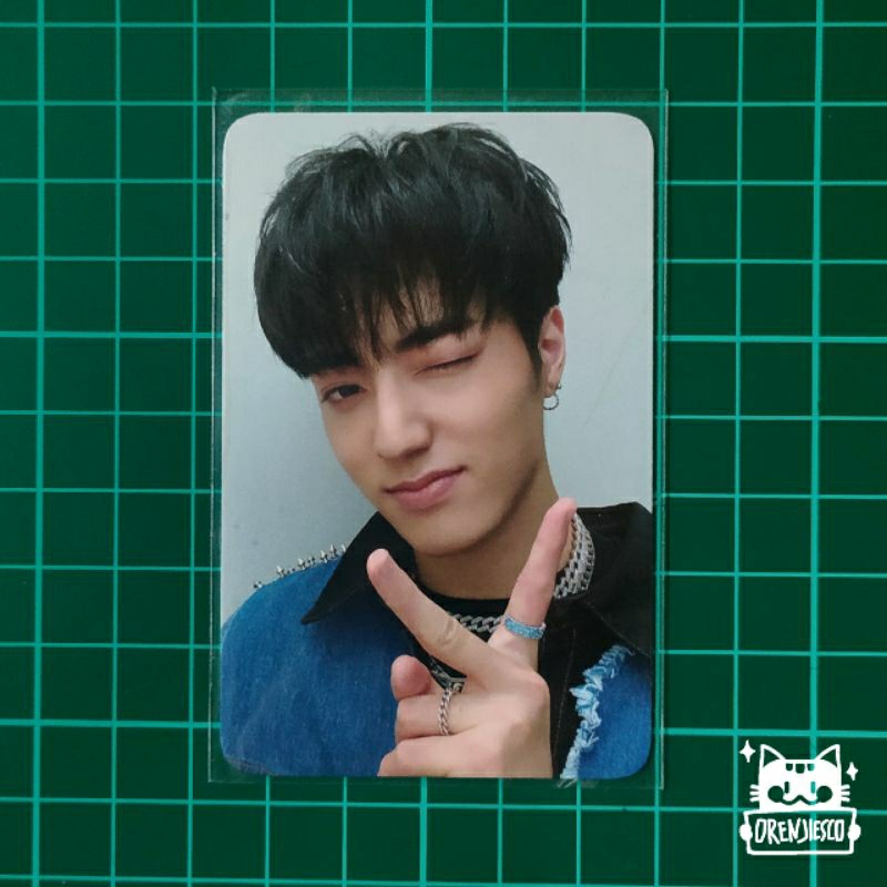TREASURE HARUTO KTOWN WINK PEACE KTOWN4U TFS THE FIRST STEP CHAPTER ONE BIRU PC PHOTOCARD