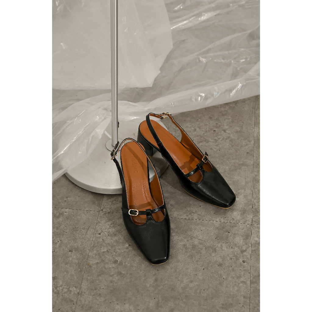 Vimemo Gamila Heels - Sepatu Heels Acara Pesta Casual Wisuda I Heels Mary Jane 5cm