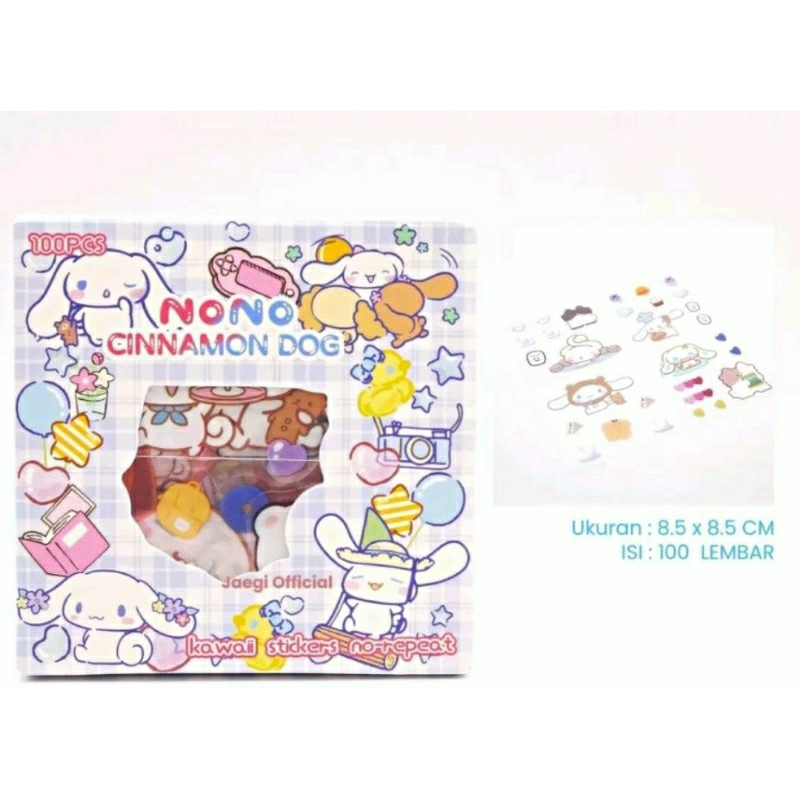 

Sticker Sanrio Box Kecil isi 100 lembar