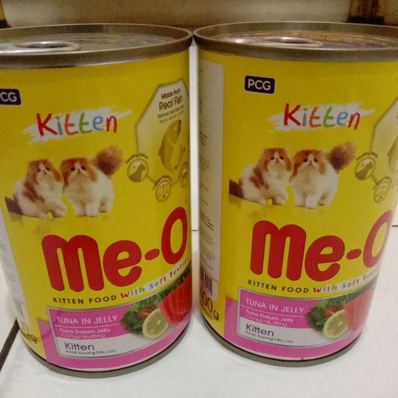 MAKANAN KUCING KALENG ME-O / MEO KALENG 400GR - MEO KALENG TUNA