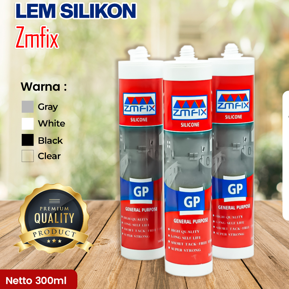 

Lem Silikon / Lem Sealant Silicone / Lem Kaca GP