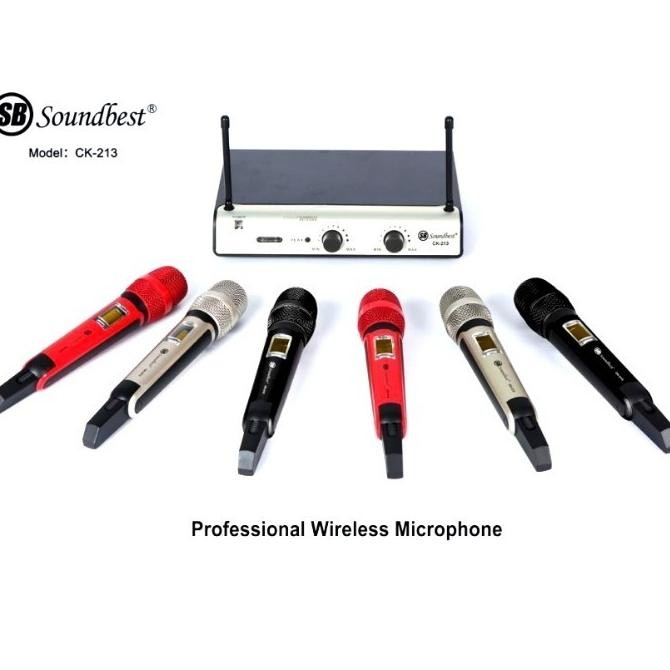 Mic Wireless Soundbest Ck213 Ck 213
