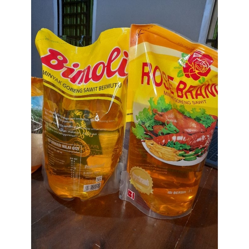 

Minyak goreng 2 liter