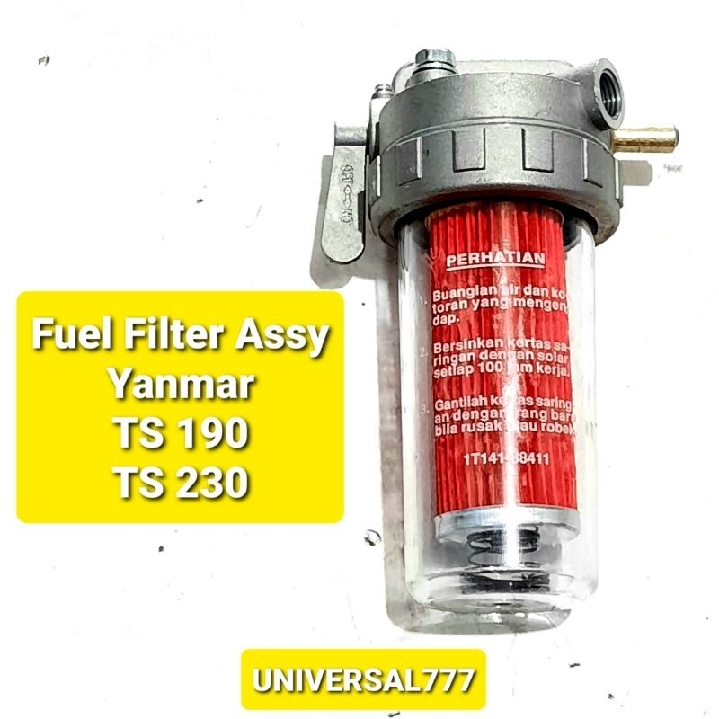 TS190 TS230 Filter Saringan Minyak Solar Yanmar TS 190 230 FOS Assy TS-190 TS-230 Komplit