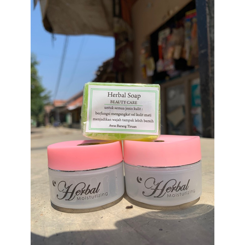 Cream herbal pemutih wajah