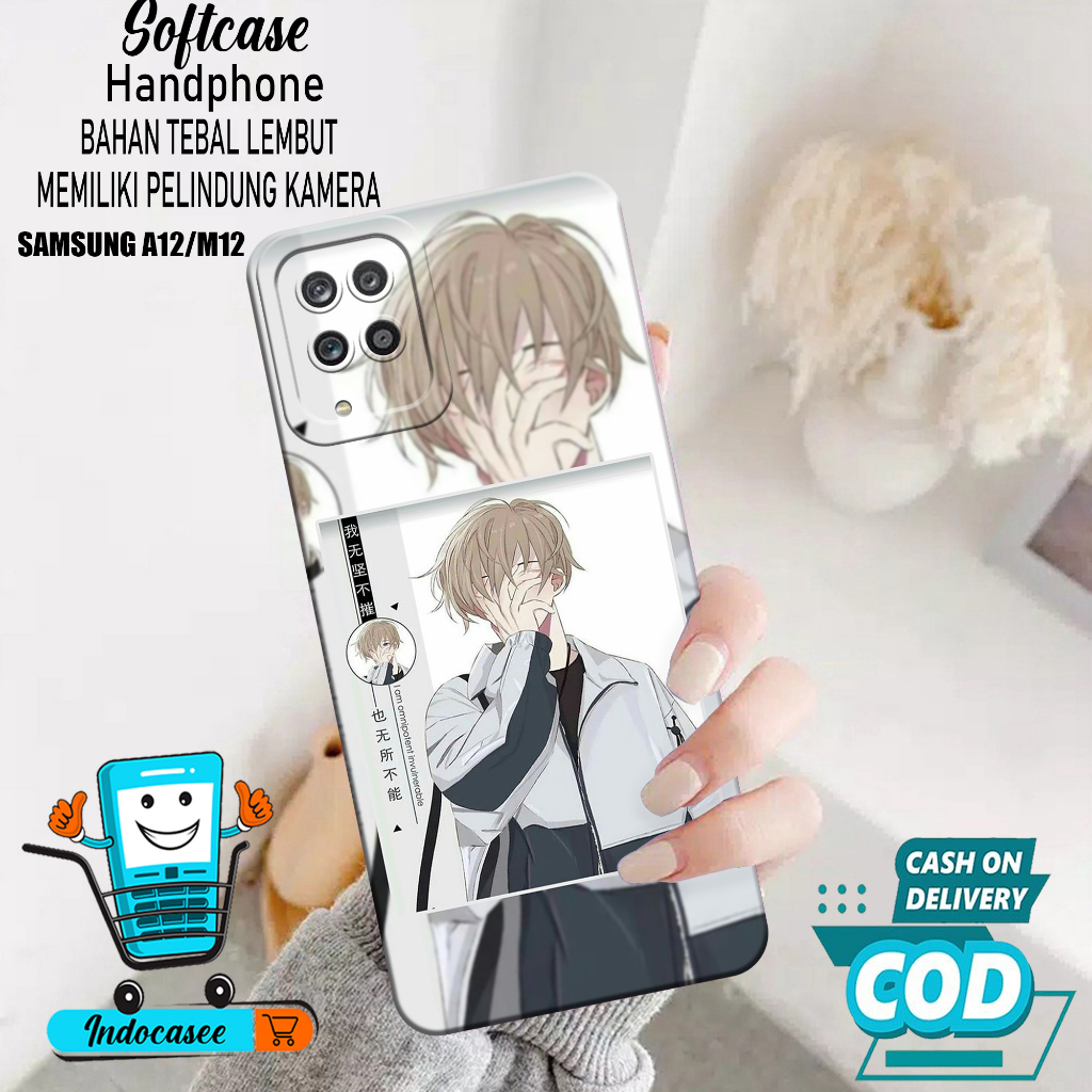 Case Hp Samsung Galaxy A12/M12 - Softcase Samsung Galaxy A12/M12 - Casing Samsung Galaxy A12/M12 - K