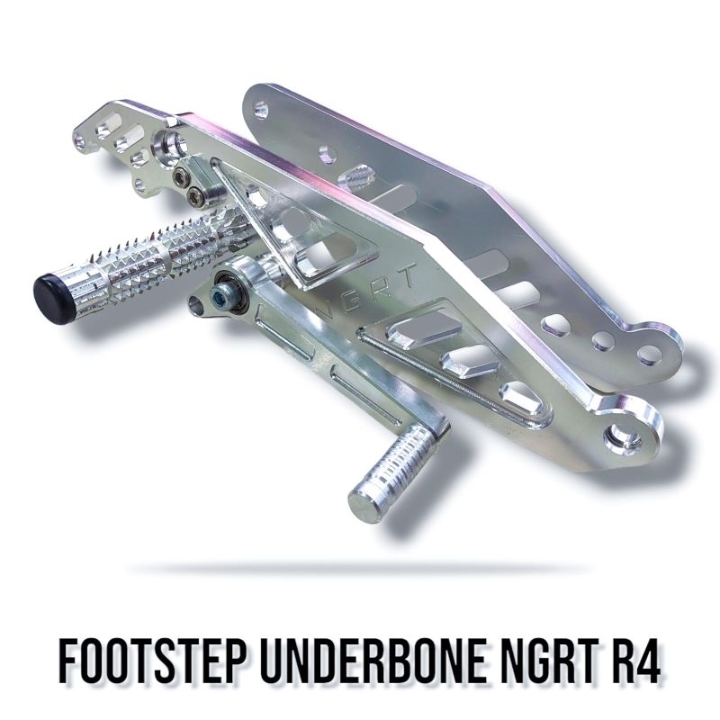 UB NGRT R4 FOOT STEP UNDERBONE SATRIA FU 150  FU FI DURALIUM CNC