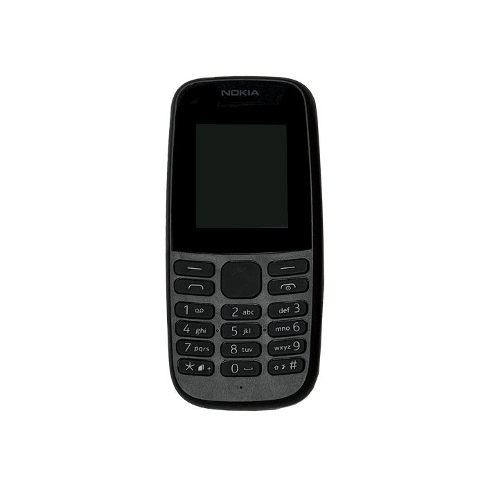 HP Handphone JADUL 105 2019 Dual Sim bahasa indonesia suara besar - Black